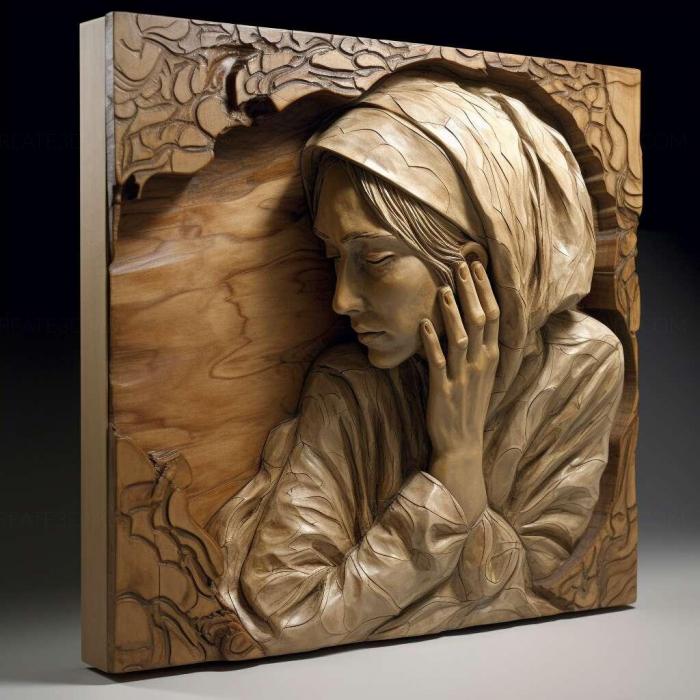 نموذج ثلاثي الأبعاد لآلة CNC 3D Art 